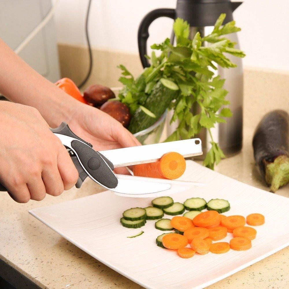 ScissorBoard Cutter β The Ultimate 2-in-1 Kitchen Hack for Effortless Meal Prep!