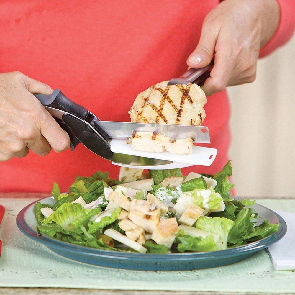 ScissorBoard Cutter β The Ultimate 2-in-1 Kitchen Hack for Effortless Meal Prep!